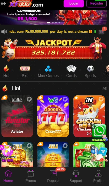 xf777 game